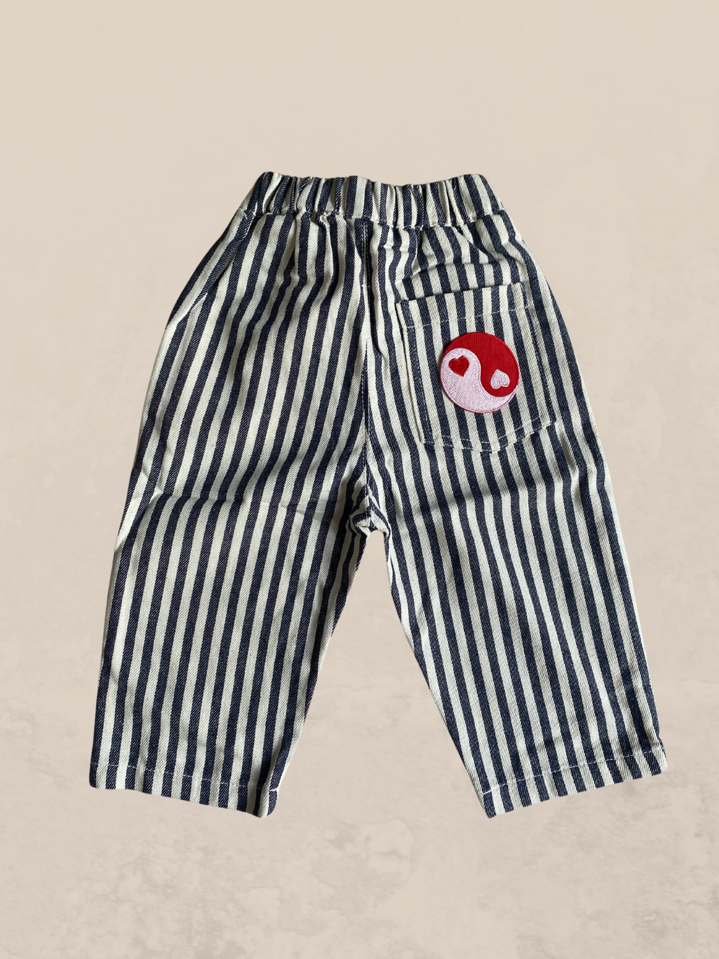 Yin Yang Jeans (Checkerboard/Striped)