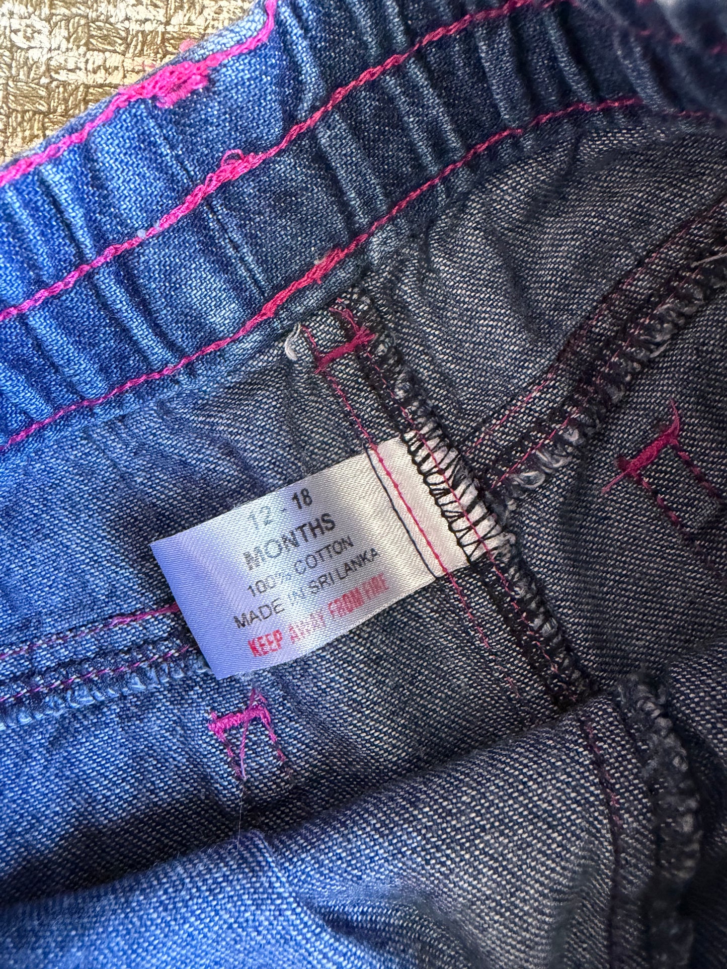 Vintage Winnie the Pooh Jeans 12-18 Months