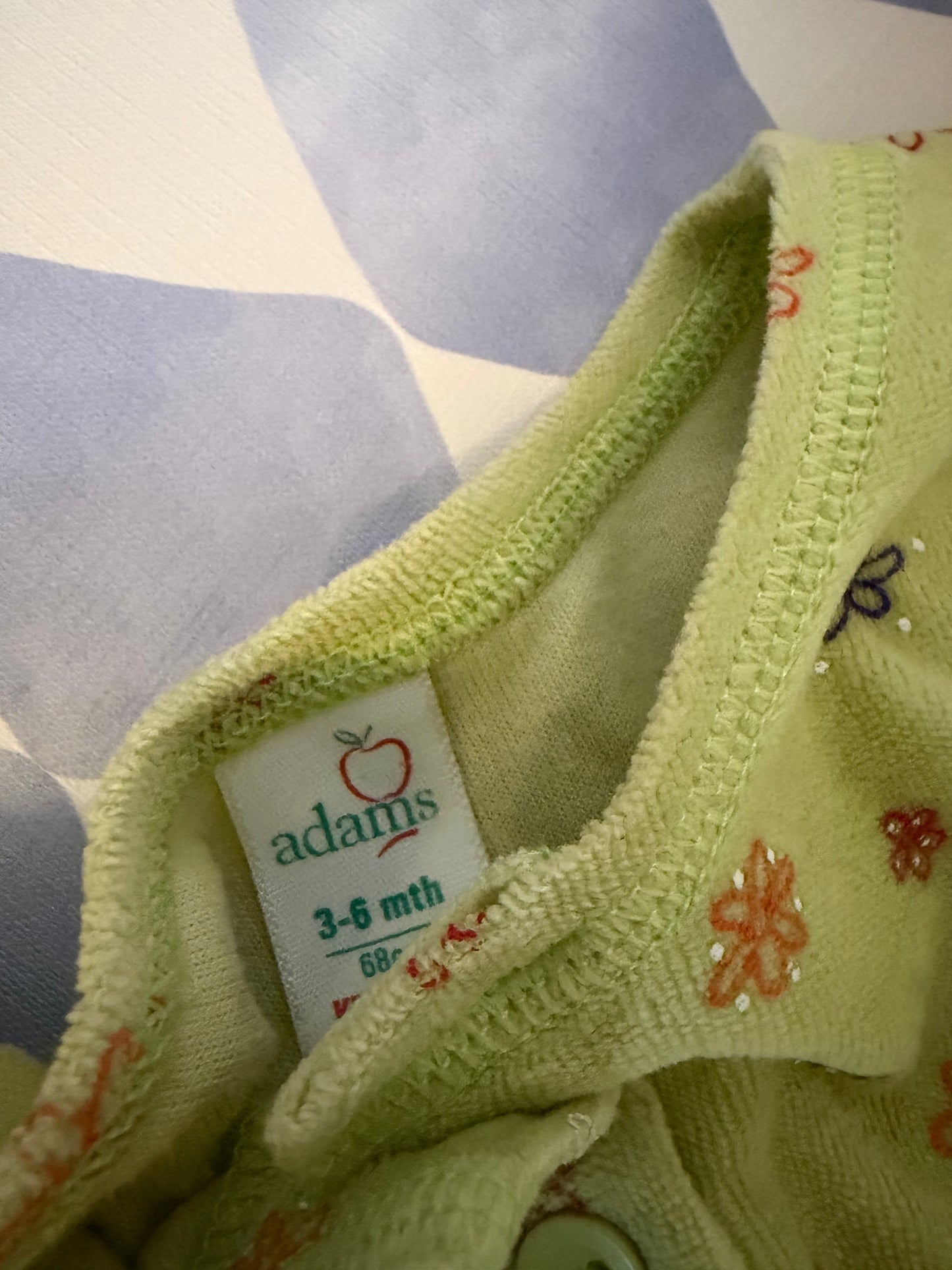 Vintage Adams Floral Dress 3-6 Months