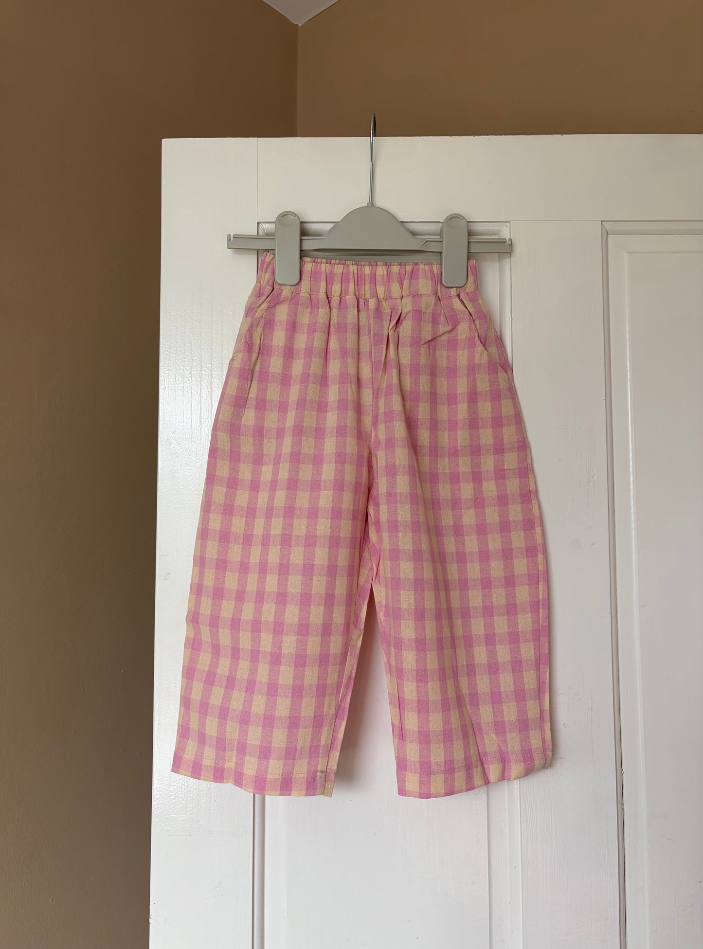 Summer Gingham Trousers