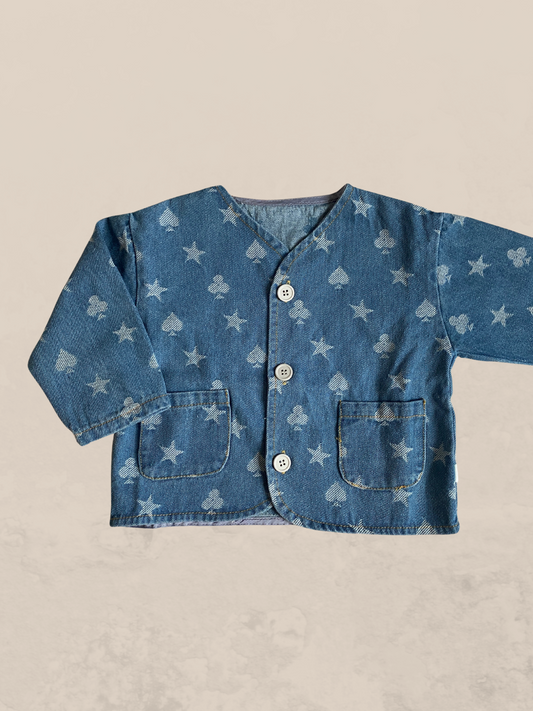 Ellis Denim Jacket - Stars & Spades