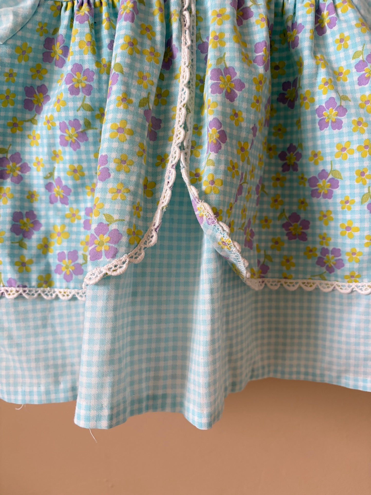 Vintage Ladybird Floral Smock Dress 1 Years