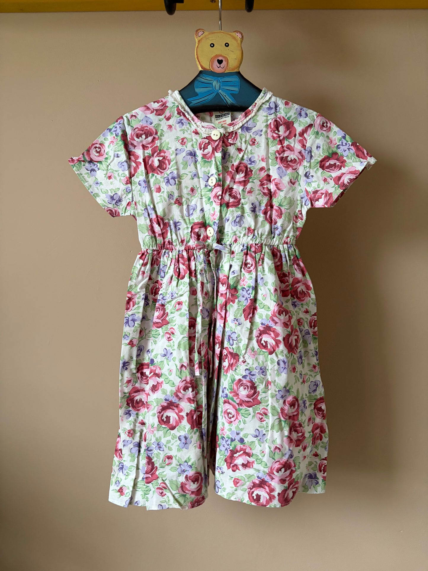 Vintage Adams Floral Dress 18-24 Months