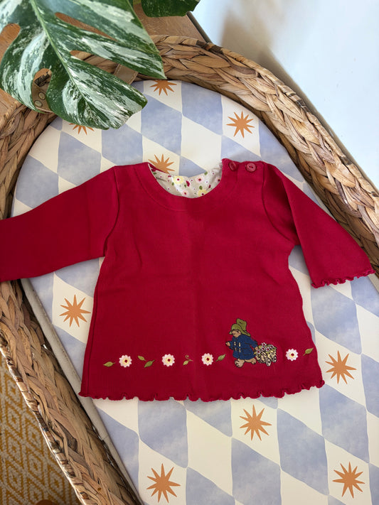 Y2K Paddington Bear Jumper 2-4 Months