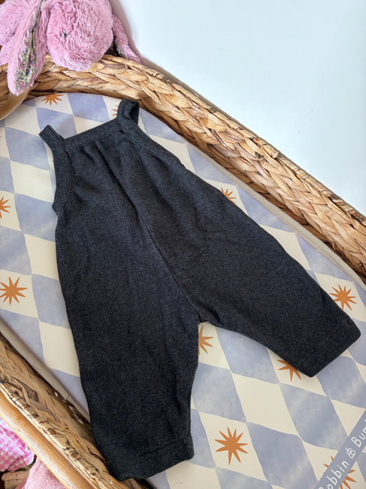 Zara Stretchy Dungarees 3-6 Months