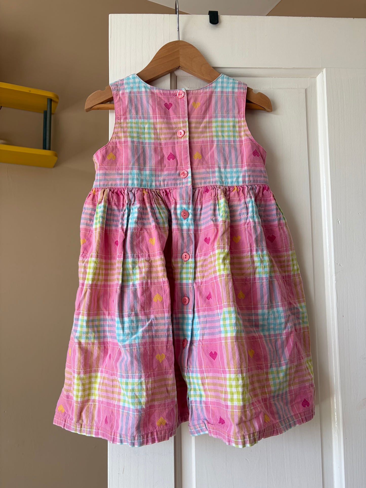 Vintage Gingham Next Dress 2-3 Years