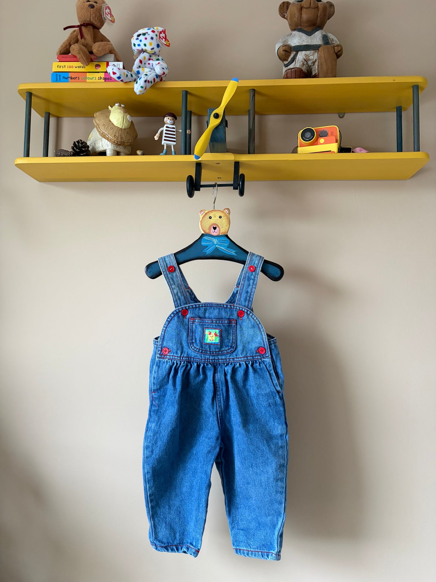 Vintage Adams Dungarees 0-12 Months
