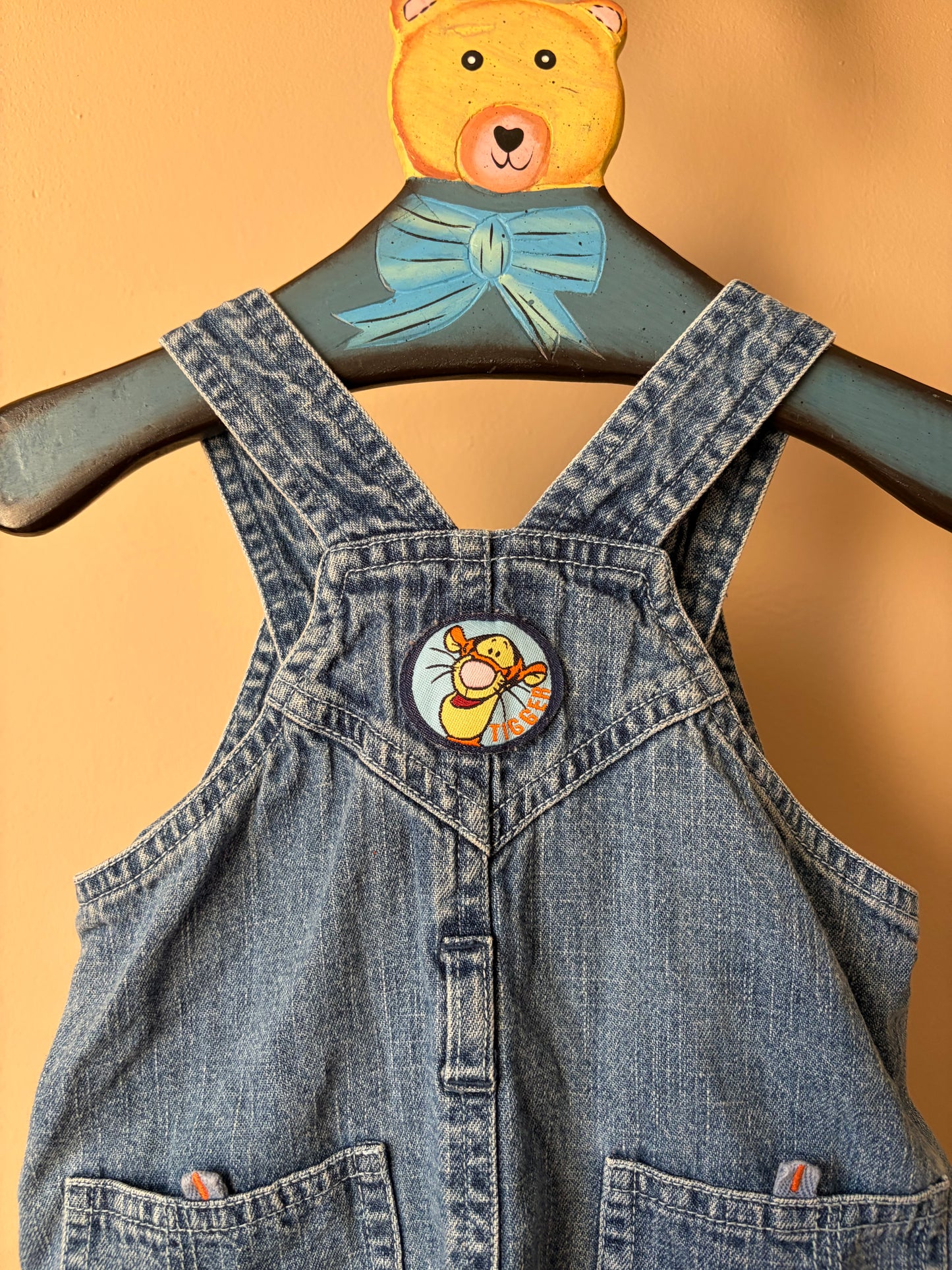 Vintage Tigger Dungarees 3-6 Months