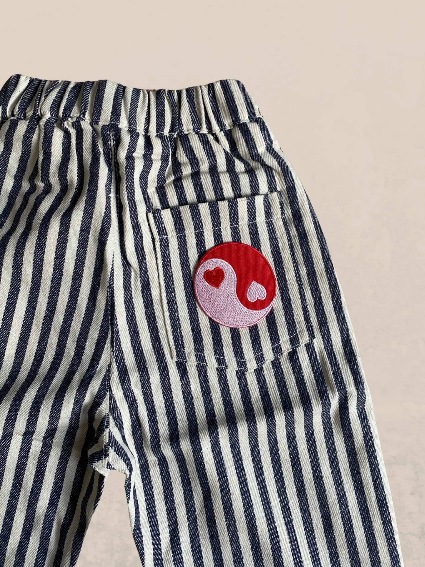 Yin Yang Jeans (Checkerboard/Striped)