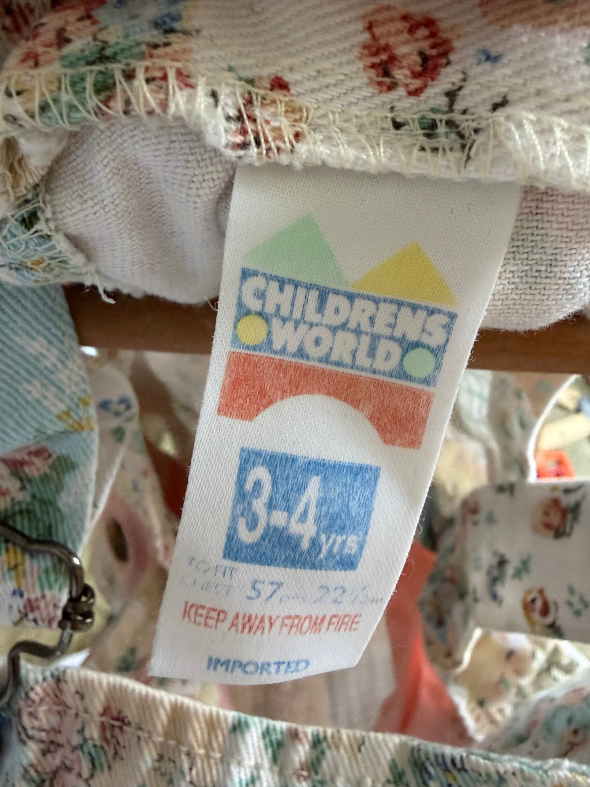 Vintage Patchwork Shortalls