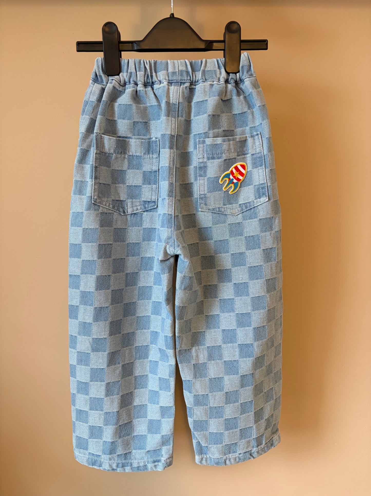 Out of This World Checkerboard Jeans