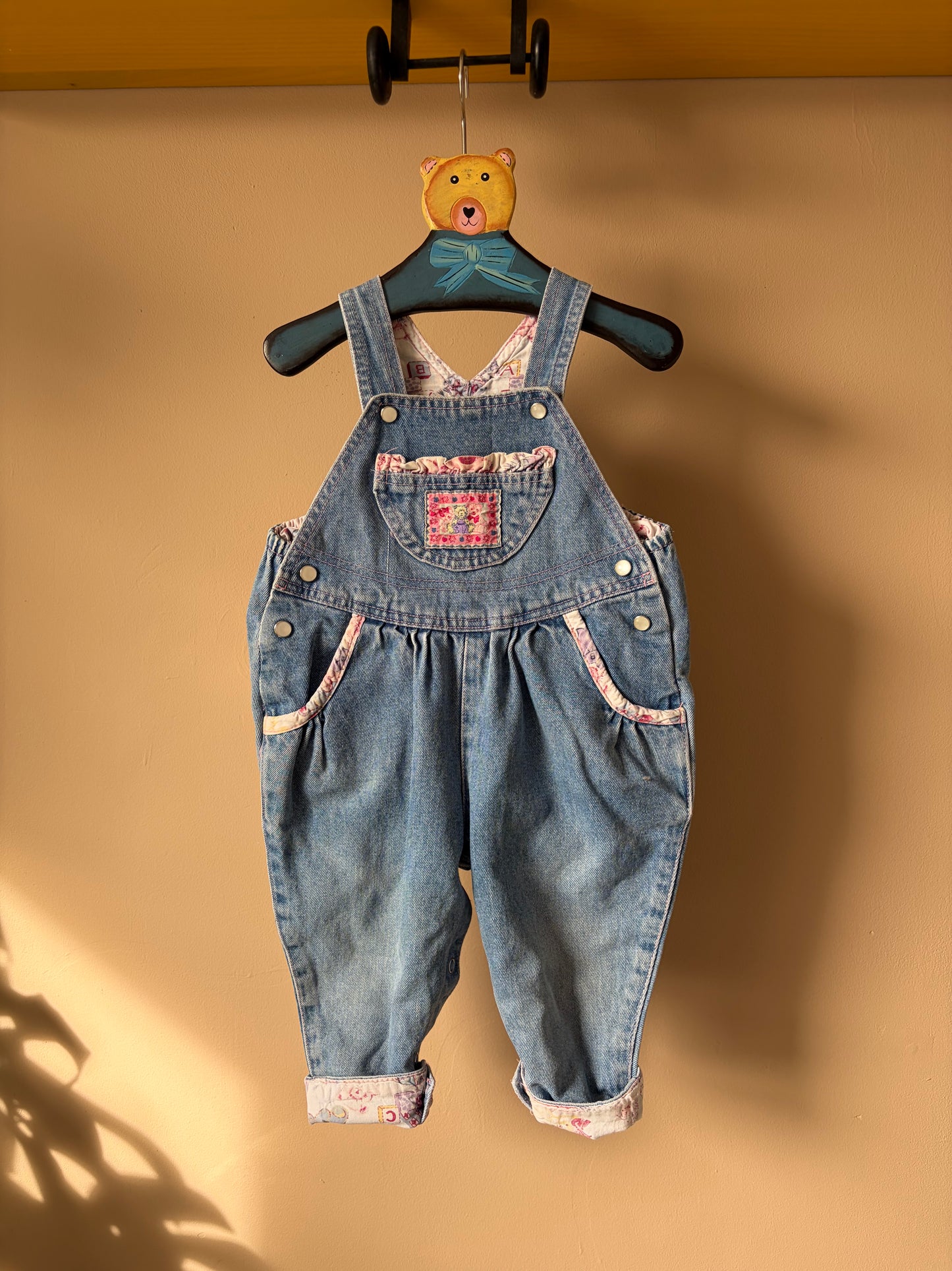 Vintage Ladybird Dungarees 6-12 Months