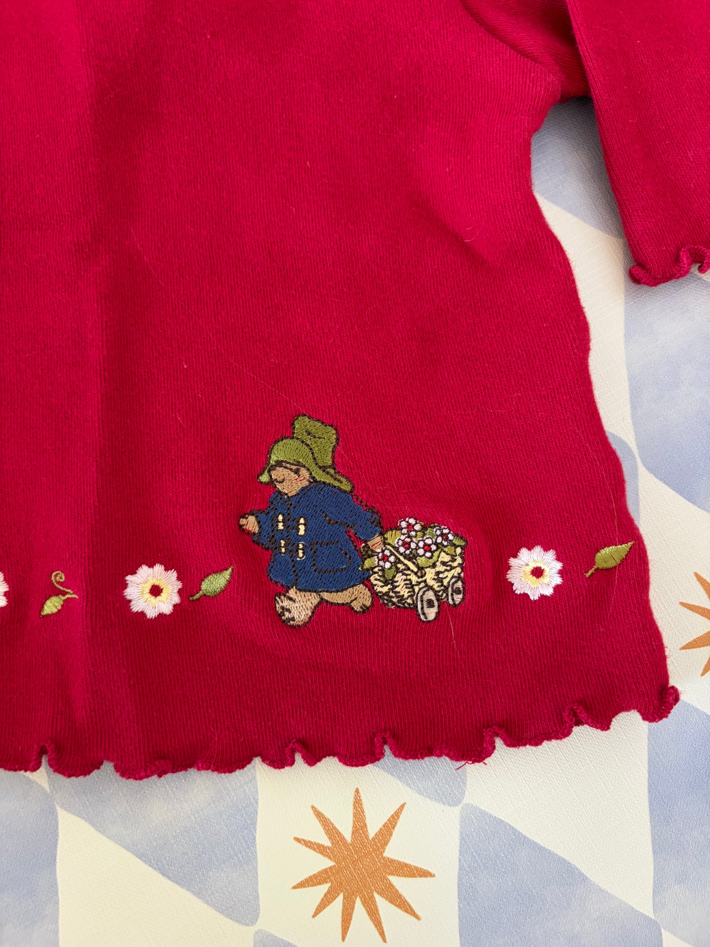 Y2K Paddington Bear Jumper 2-4 Months