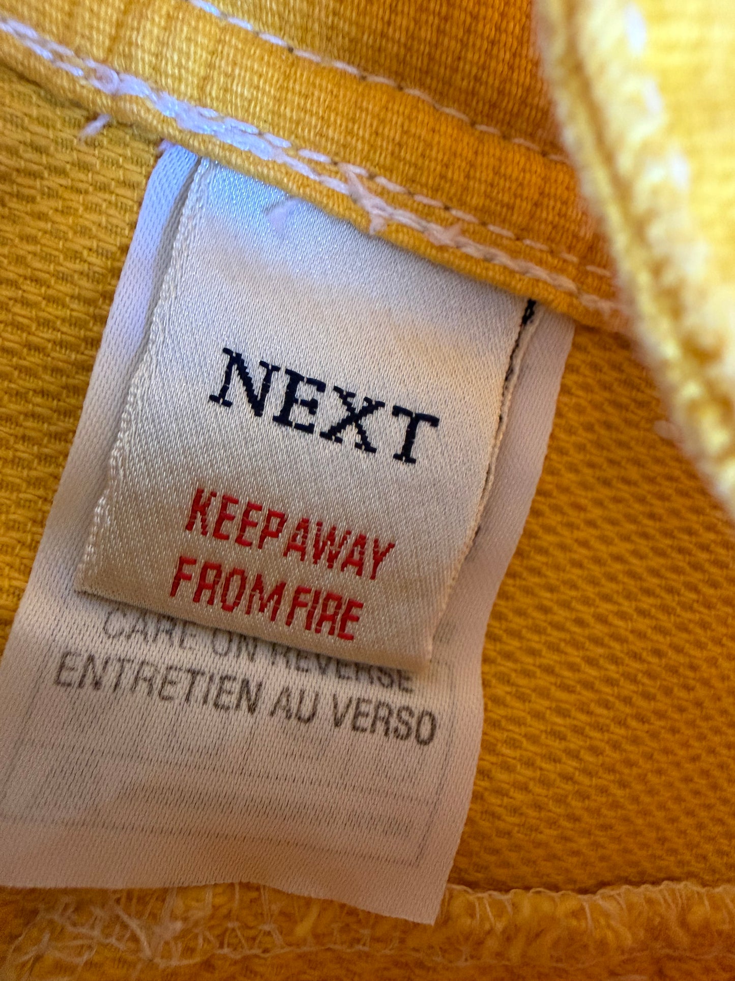 Vintage Yellow Wide Leg Shortalls 18-24 Months