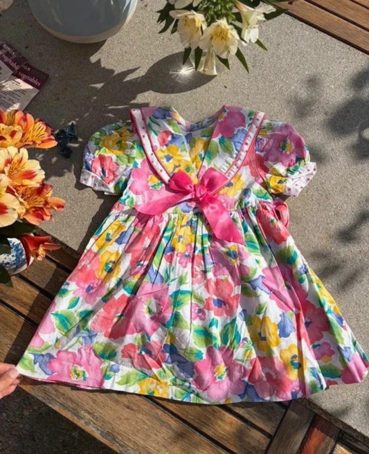 St Michael’s Vintage Tea Dress 18-24 Months