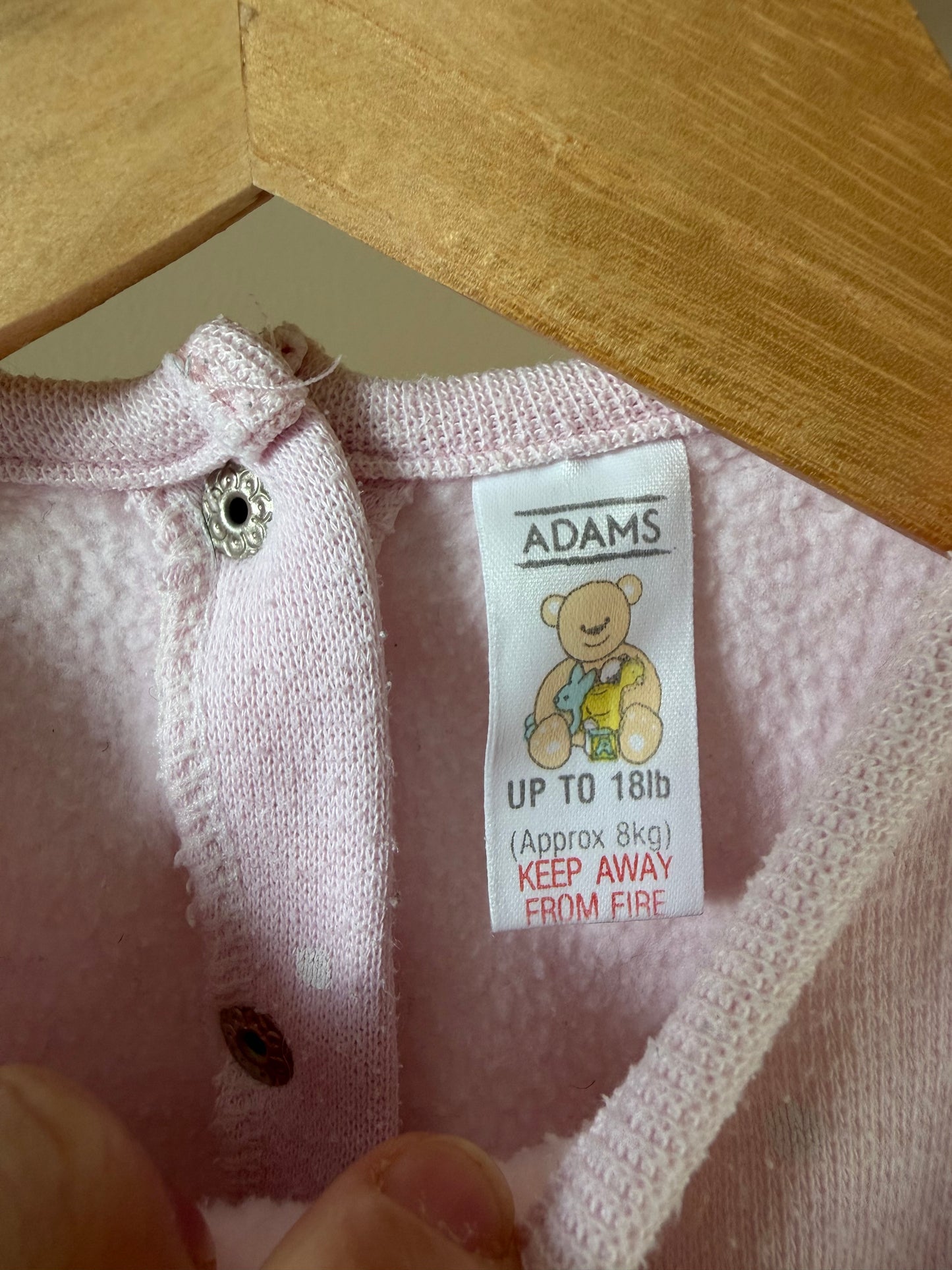 Vintage Adams Balloon Fit Romper 6-12 Months