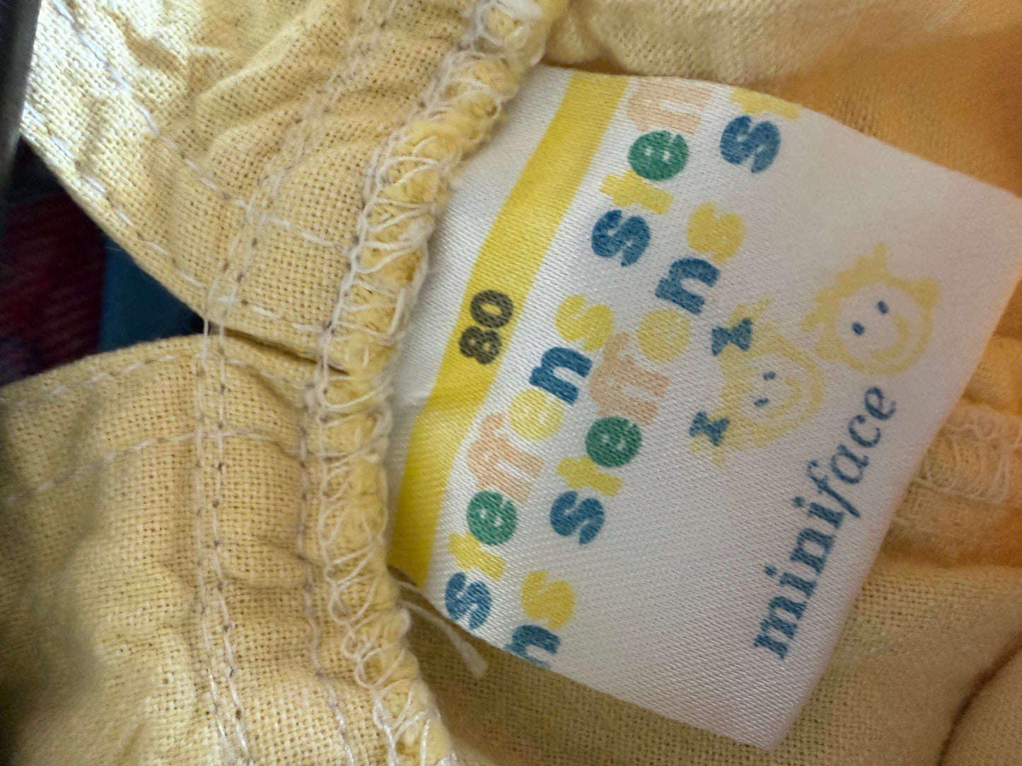 Vintage Bubble Gingham Dungarees 12-18 Months