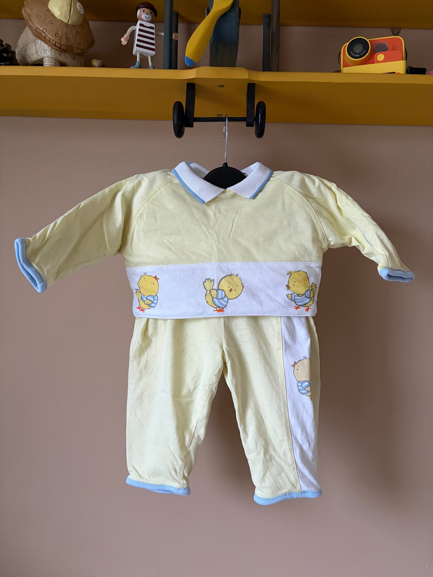 Vintage Debenhams Padded Outfit 0-3 Months