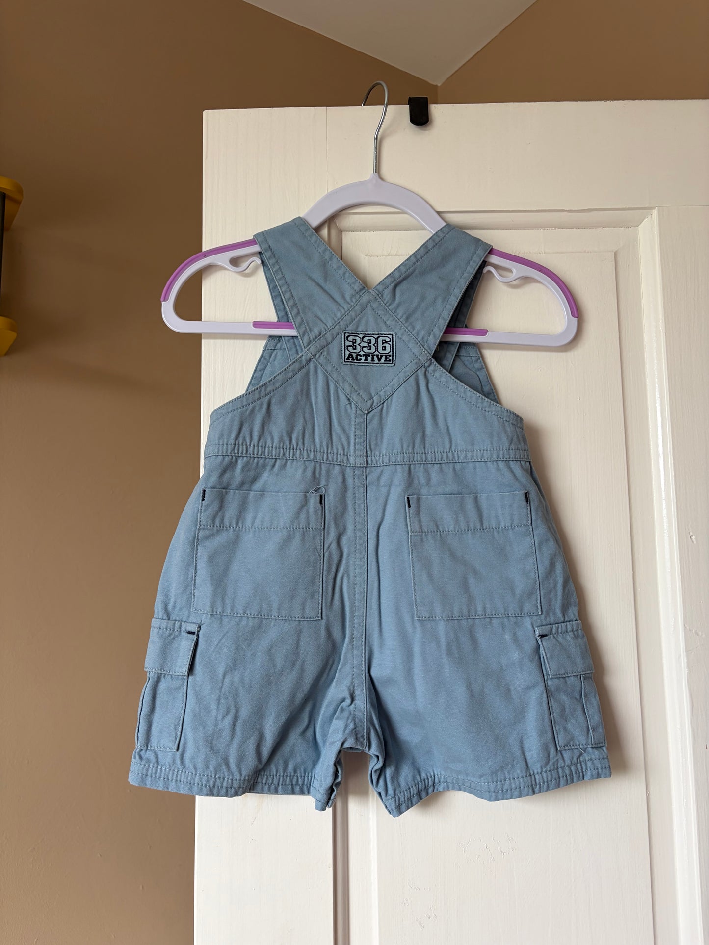 Vintage Wide Leg Dungarees 3-6 Months