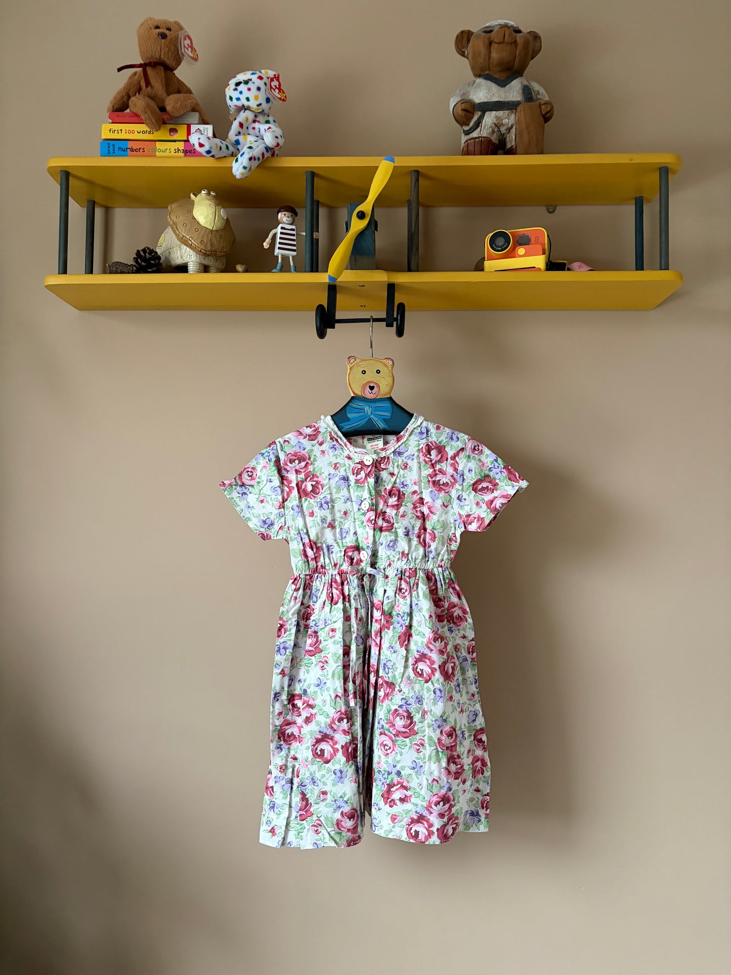 Vintage Adams Floral Dress 18-24 Months