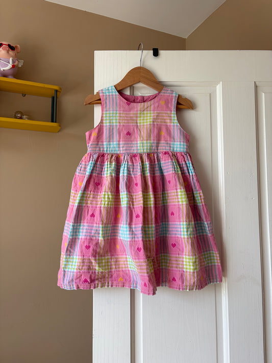 Vintage Gingham Next Dress 2-3 Years