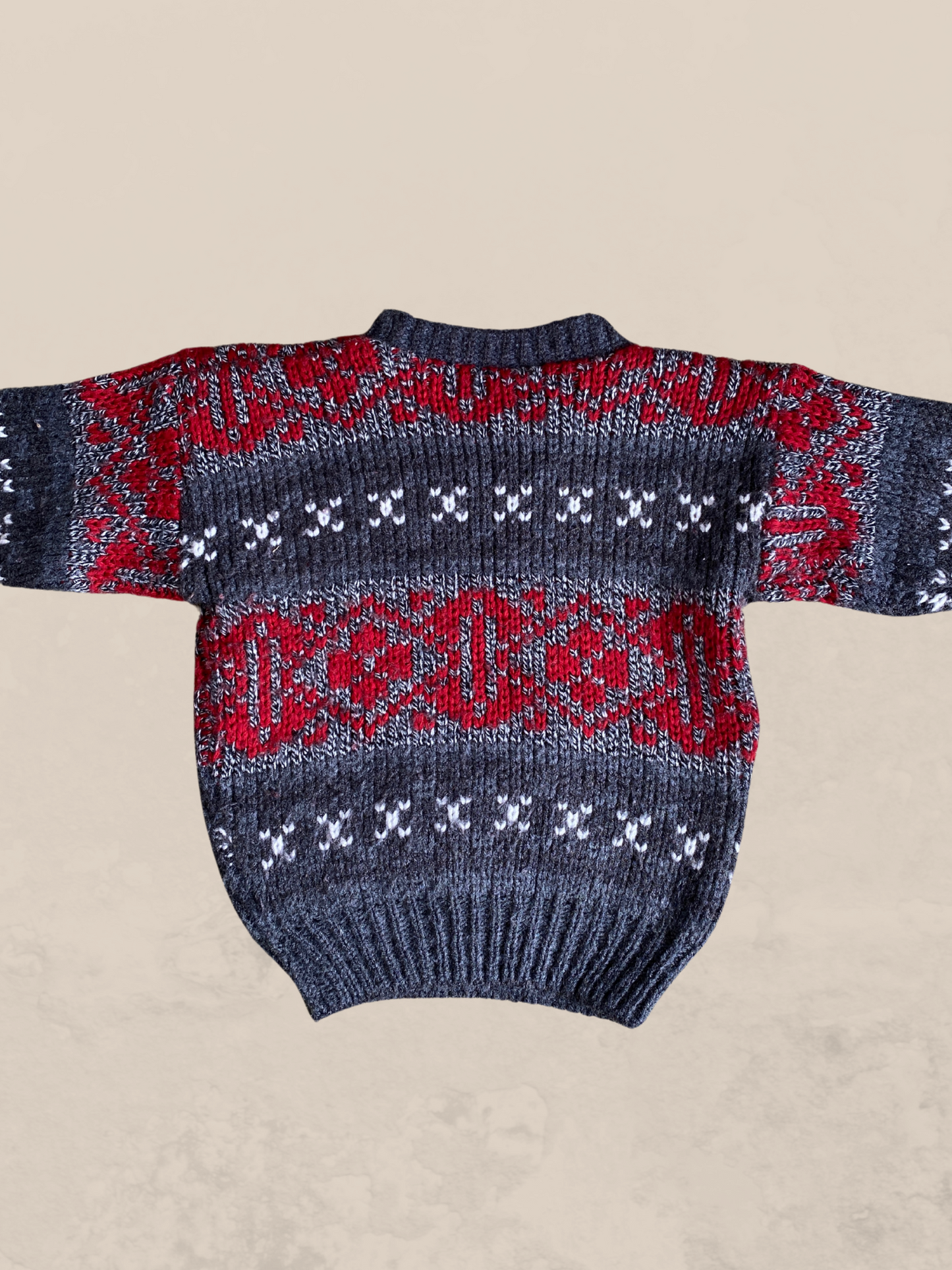 Vintage Knitted Jumper 12-18 Months