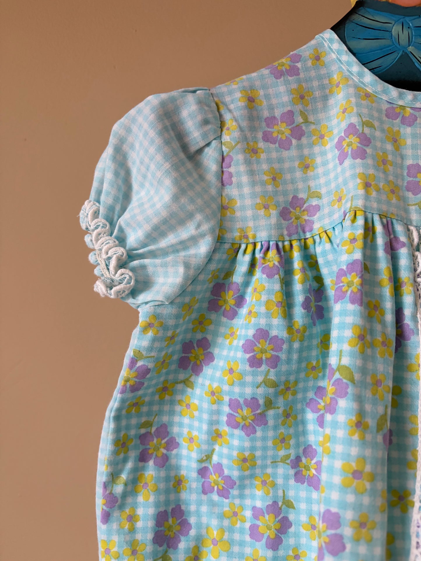 Vintage Ladybird Floral Smock Dress 1 Years