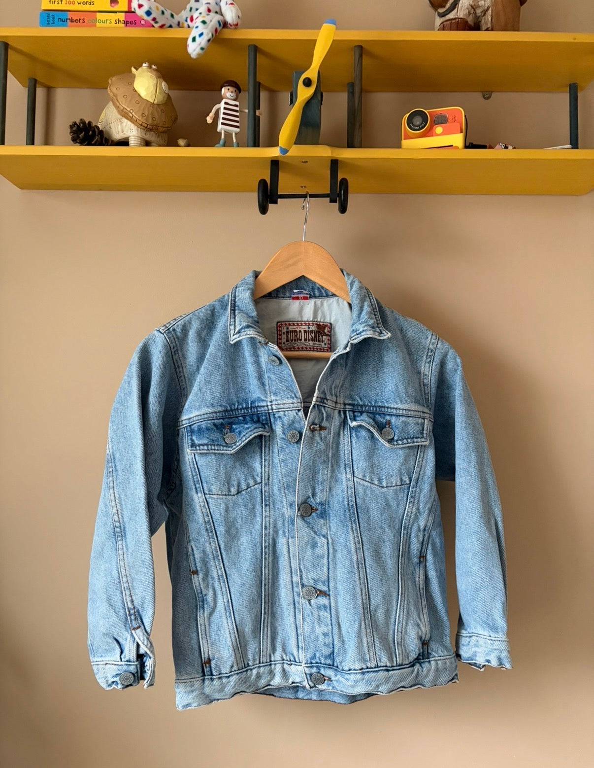 Rare Vintage Euro Disney Denim Jacket - 10-12 Years