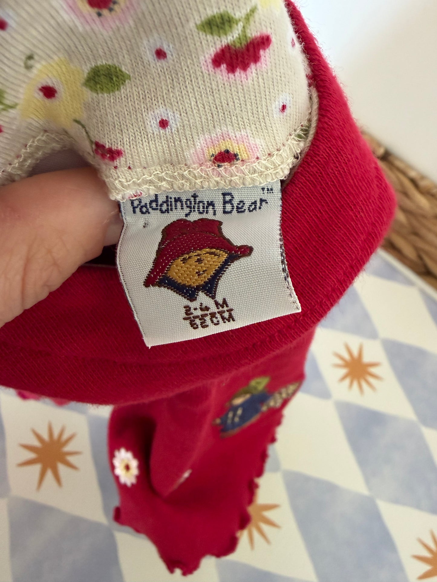 Y2K Paddington Bear Jumper 2-4 Months