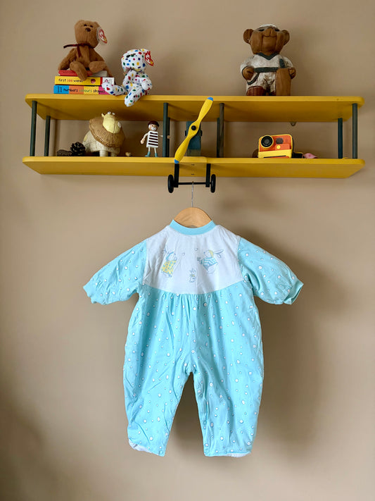 Vintage Padded Romper 6-12 Months