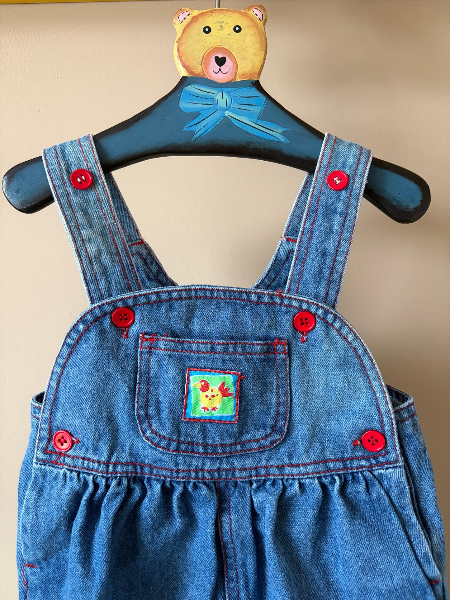 Vintage Adams Dungarees 0-12 Months