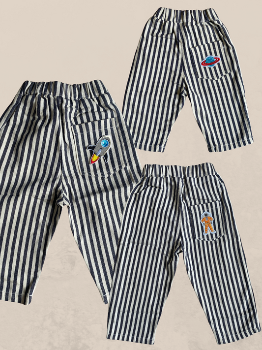 Out of This World Pinstriped Jeans