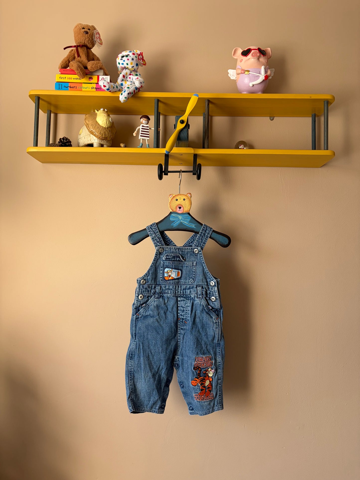 Vintage Tigger Dungarees 3-6 Months