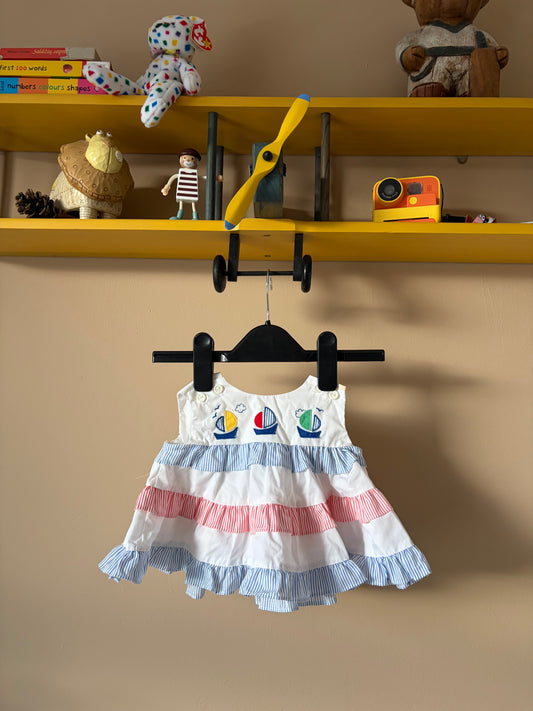 Vintage Mothercare Dress - 0-3 Months