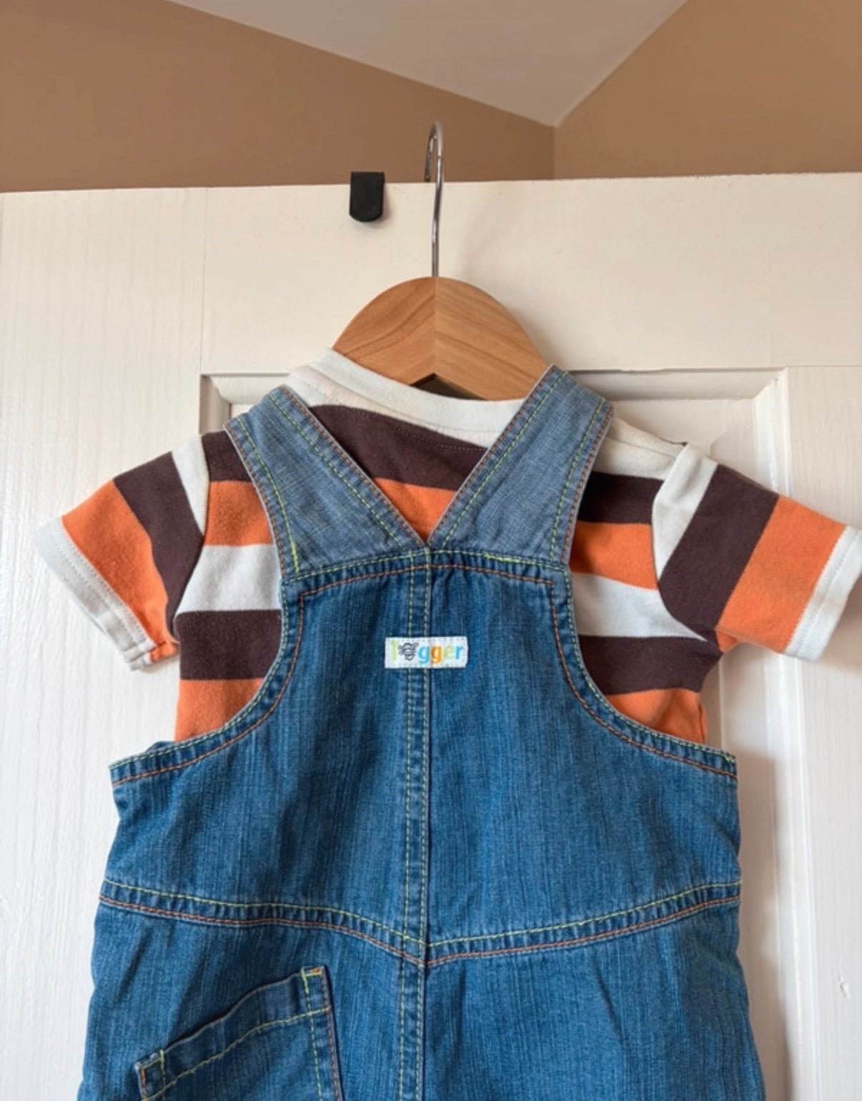 Vintage Tigger Shortalls & Top 3-6 Months