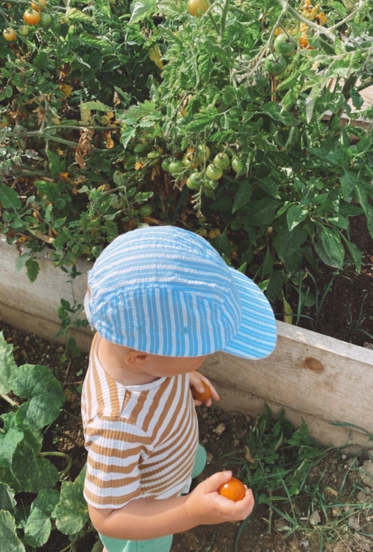 H&M Striped Panel Cap 3-7 Years