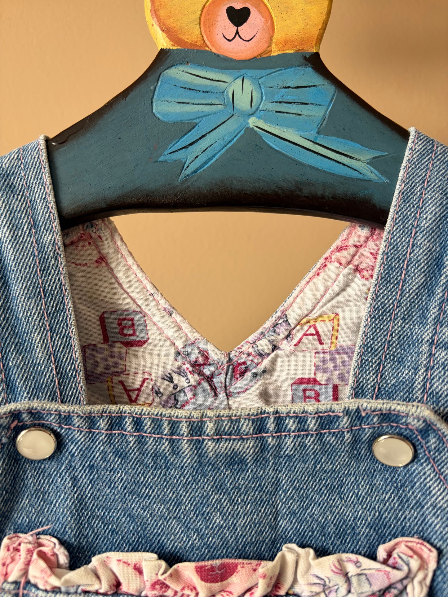 Vintage Ladybird Dungarees 6-12 Months