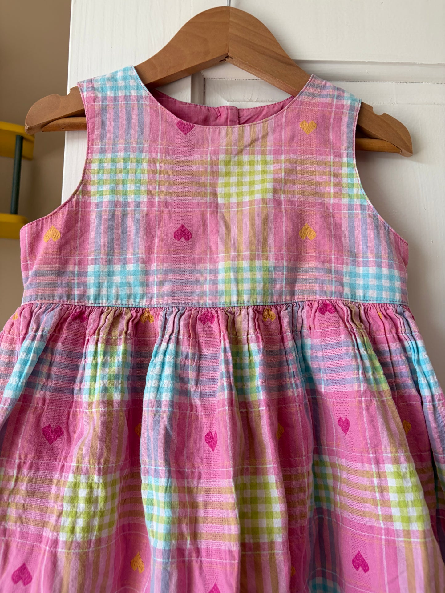Vintage Gingham Next Dress 2-3 Years