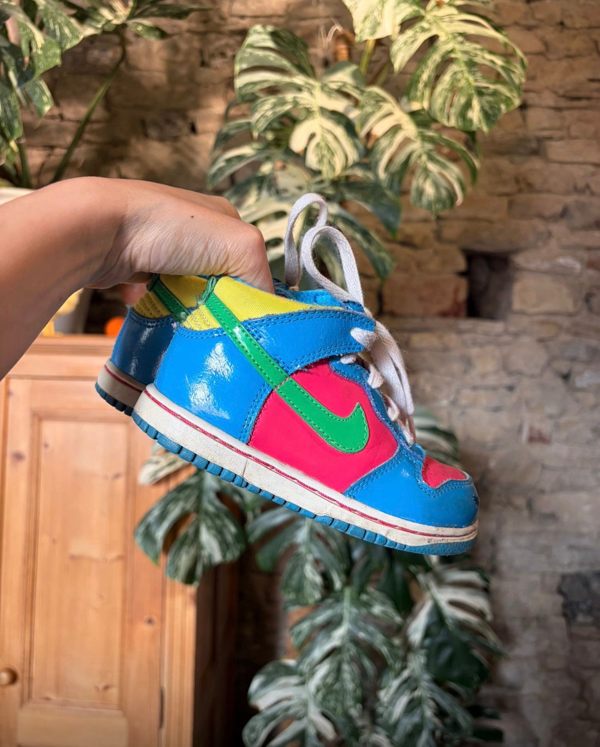 Atlas Trousers (new) & Retro Nike Hightops UK 9
