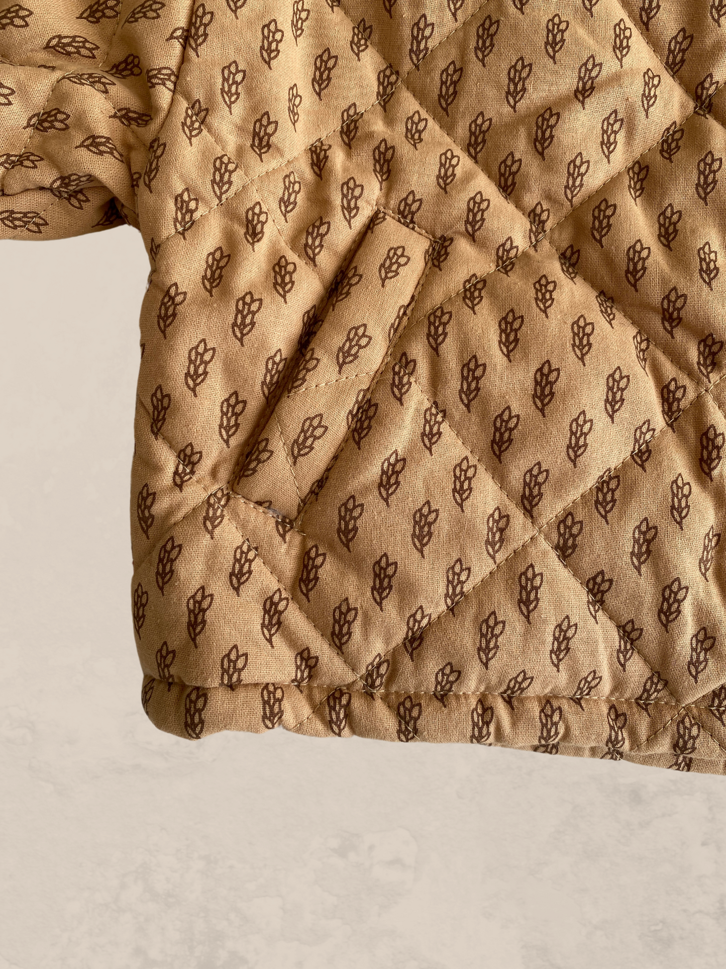 Astrid Quilted Jacket Brown