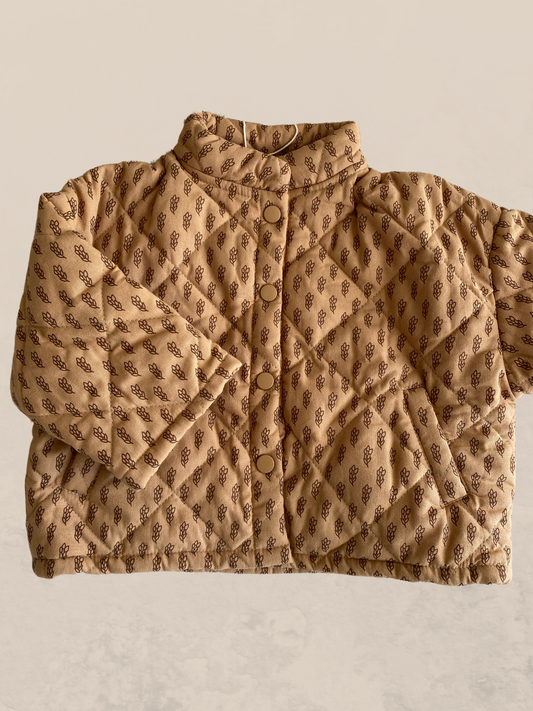 Astrid Quilted Jacket Brown