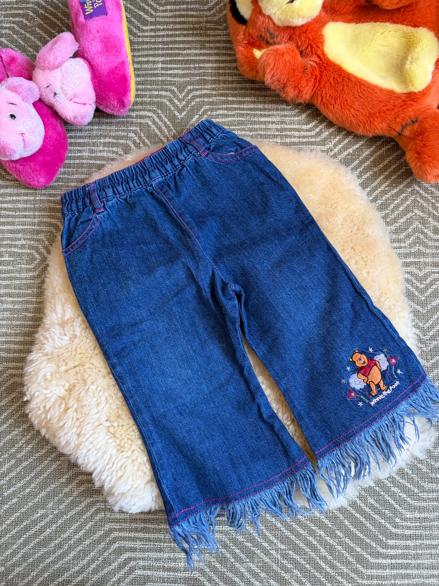 Vintage Winnie the Pooh Jeans 12-18 Months