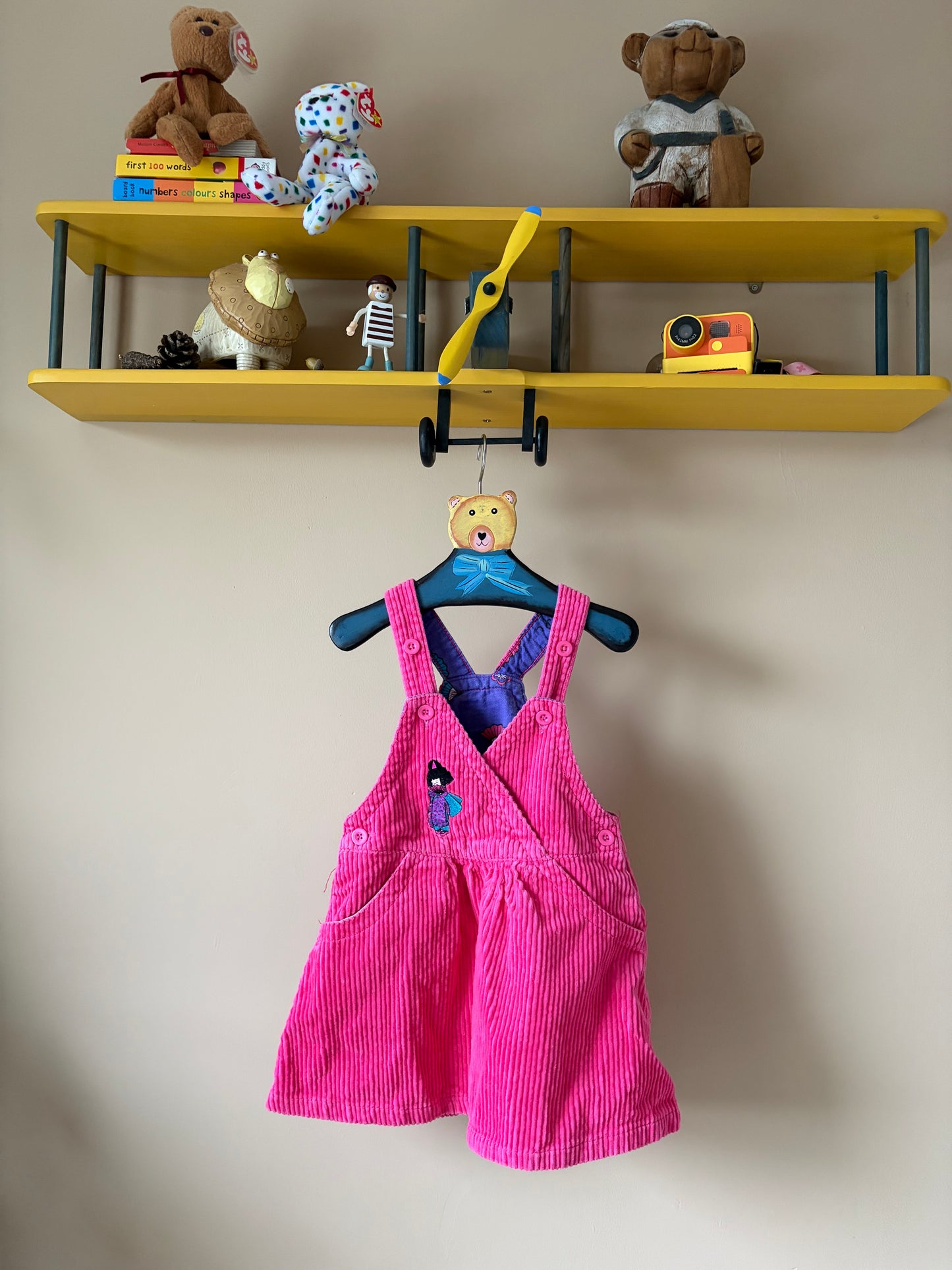 Vintage Corduroy Pinafore Dress 18-24 Months