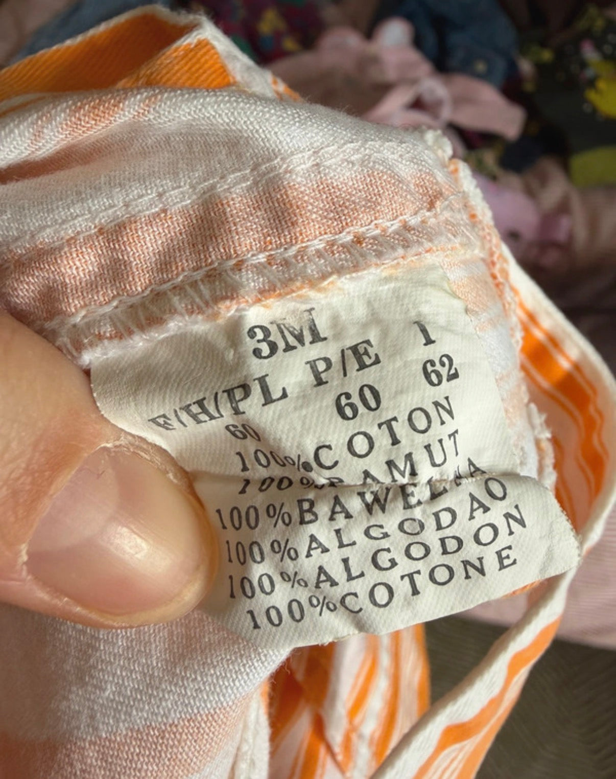 Vintage Striped Shortalls 0-3 Months