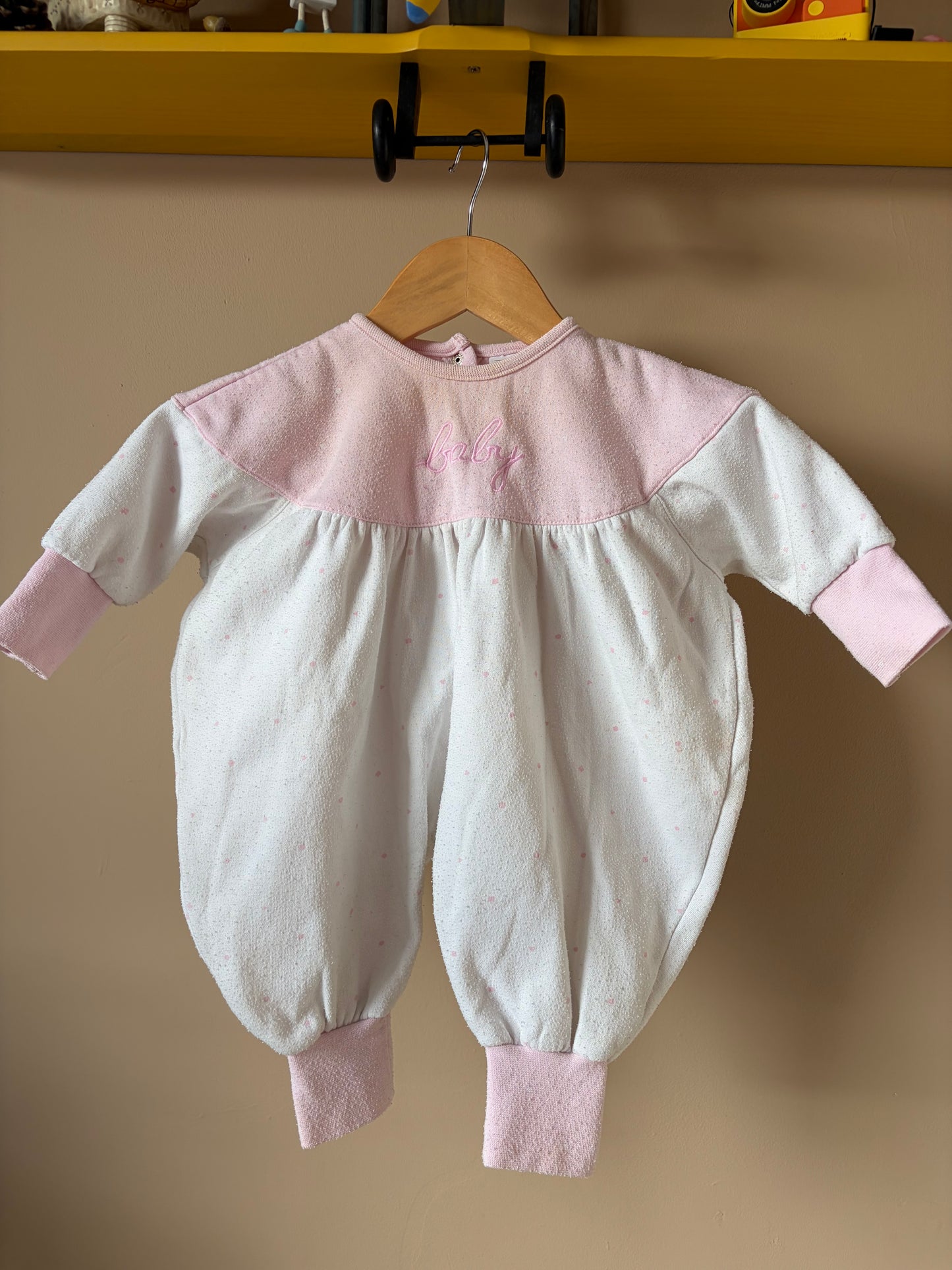 Vintage Adams Balloon Fit Romper 6-12 Months