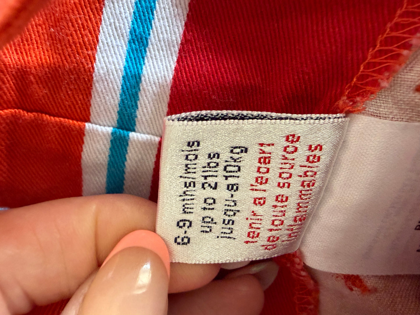 Vintage Striped Shortalls 6-9 Months
