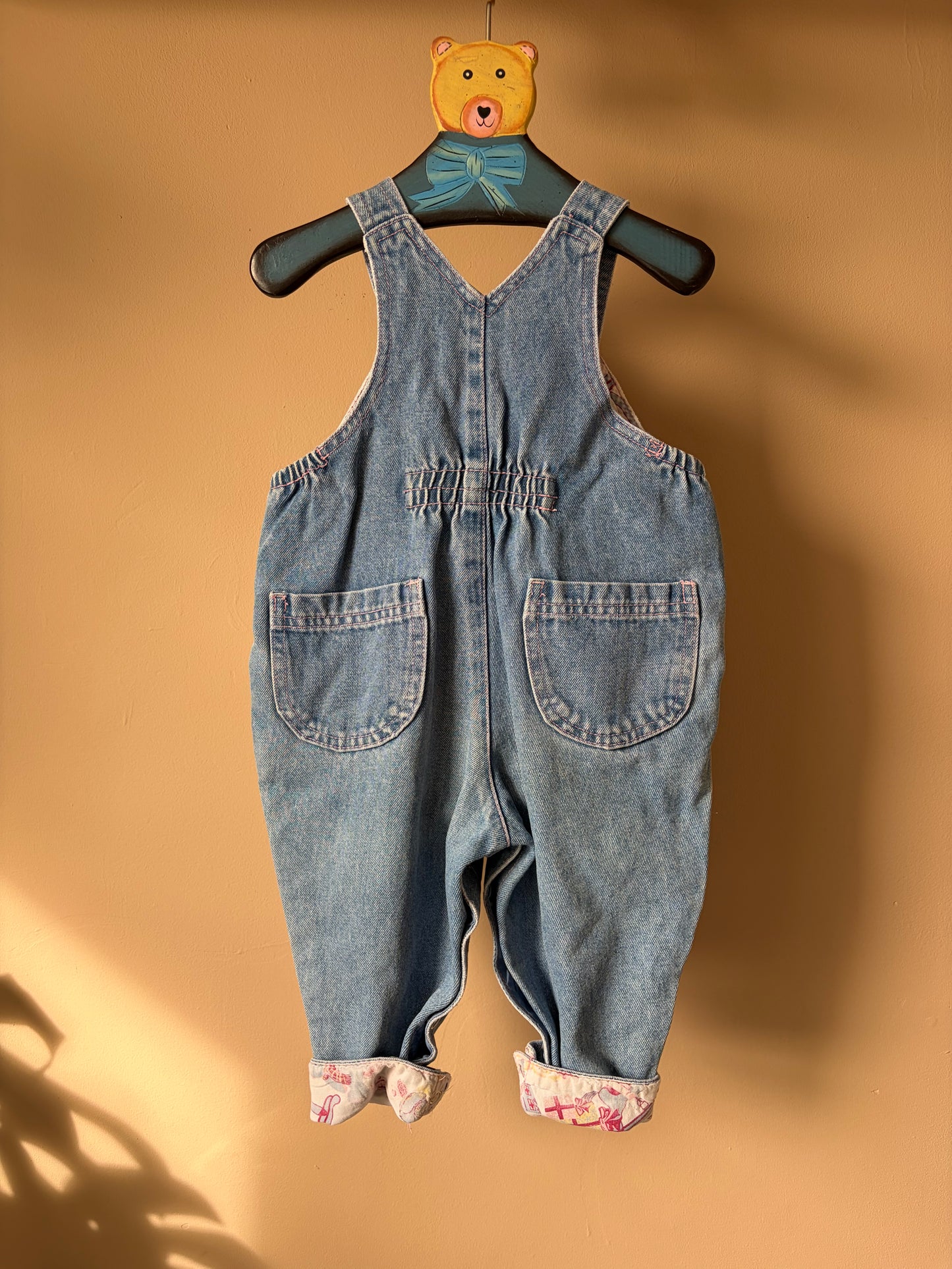 Vintage Ladybird Dungarees 6-12 Months
