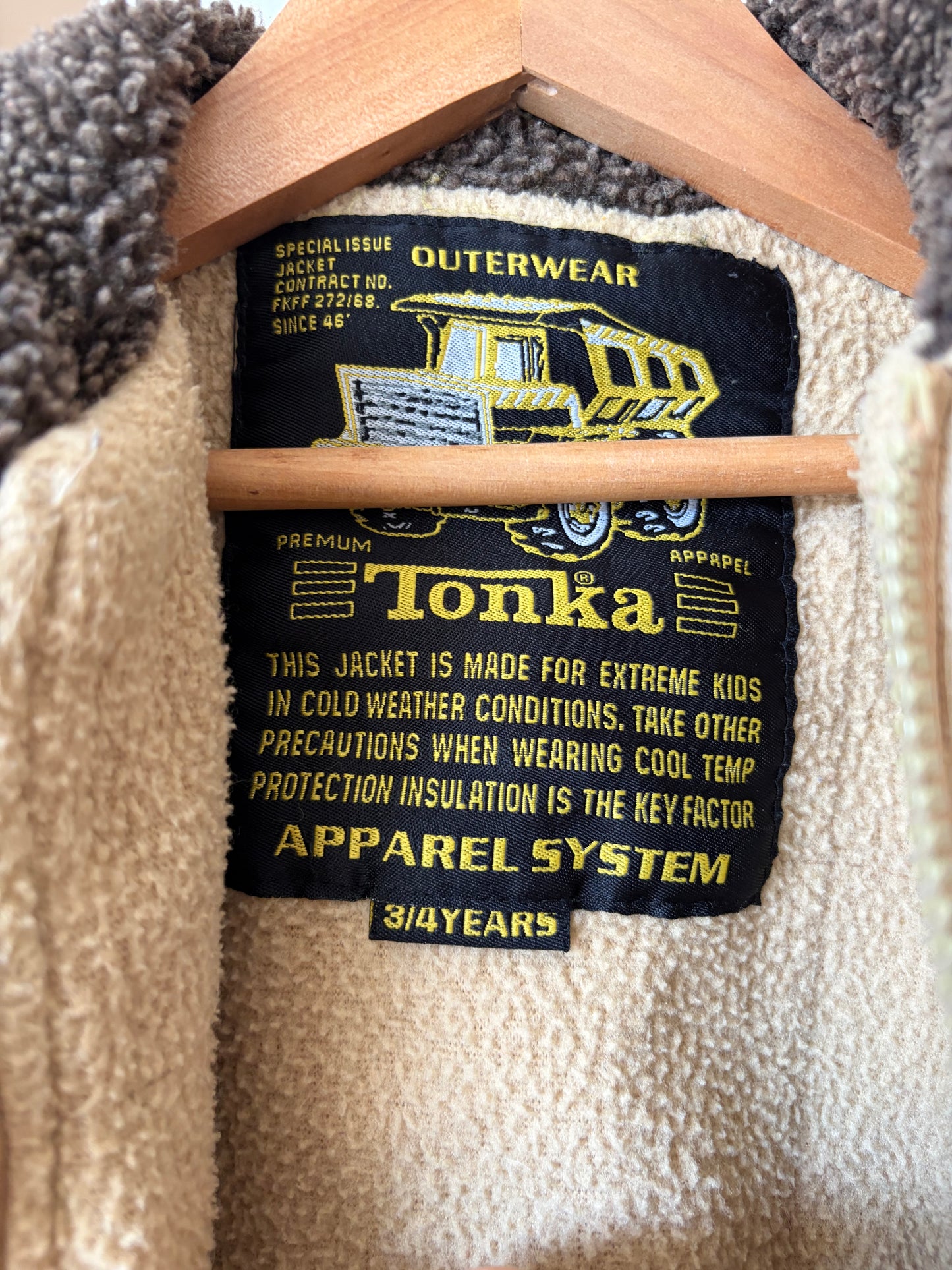 Vintage Fleece Lined Tonka Jacket