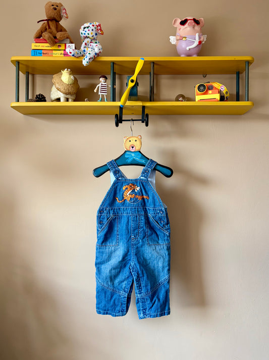 Vintage Tigger Dungarees 0-3 Months