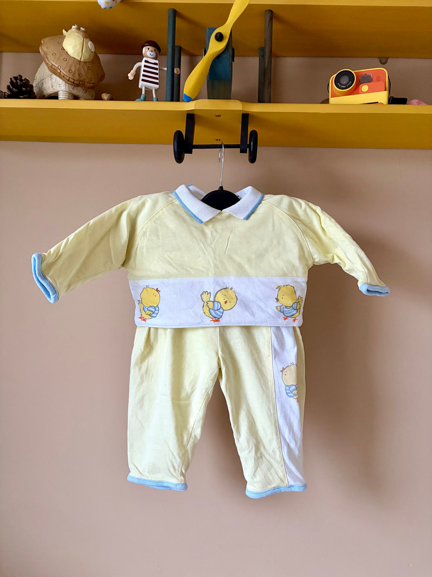 Vintage Debenhams Padded Outfit 0-3 Months